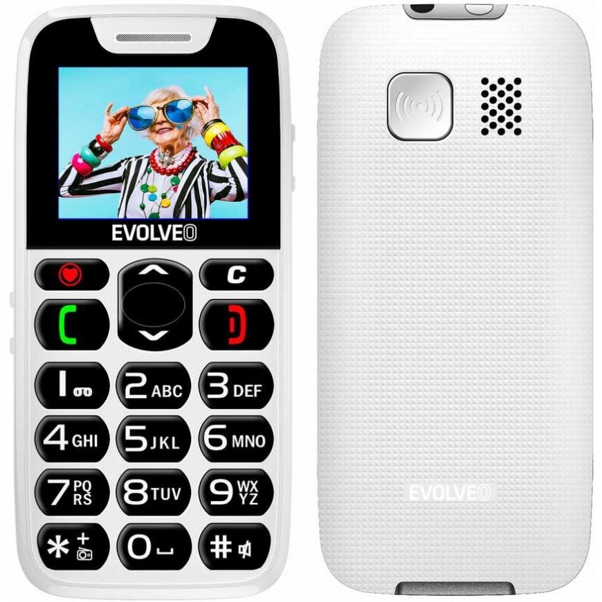 EVOLVEO EasyPhone balts