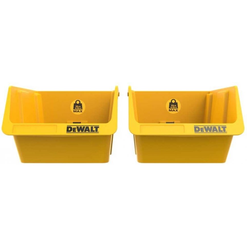 2 пластиковых контейнера, предназначенных для "ToughSystem 2.0 DXL DEWALT" [DWST82813-1]