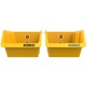 2 plastmasas konteineri, kas paredzēti "ToughSystem 2.0 DXL DEWALT" [DWST82813-1]