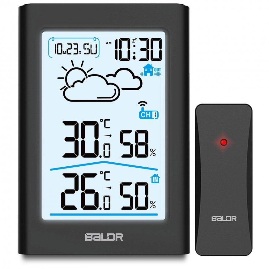 Berdsen Meteorological Station with screen BD-911 black – 2