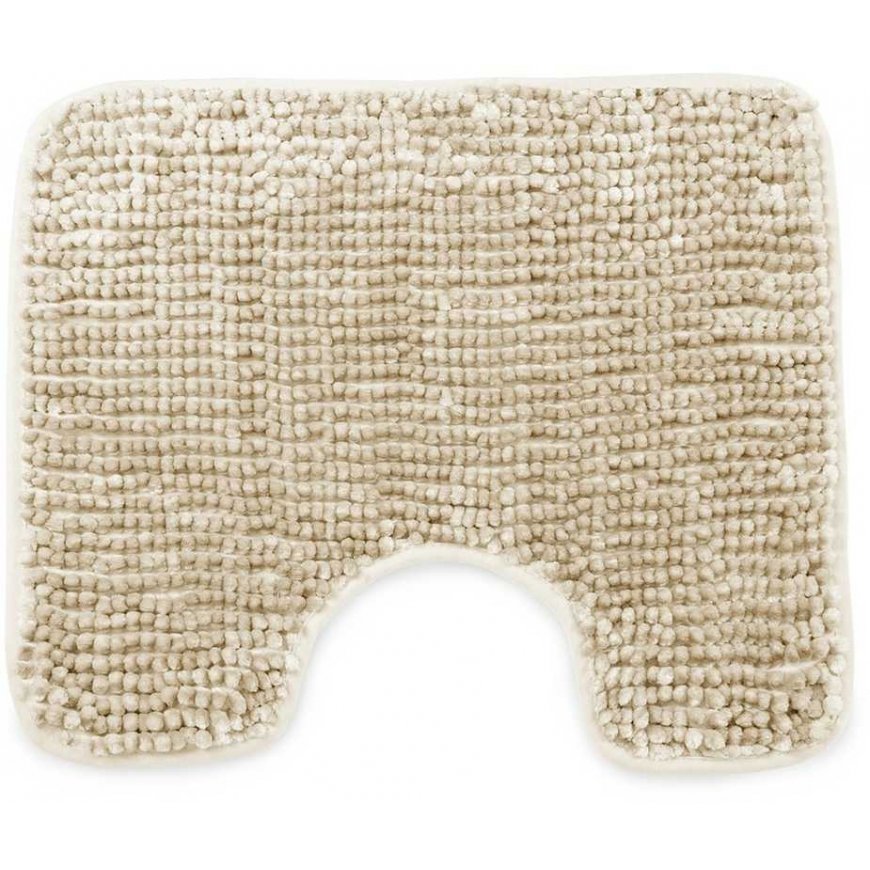 BATI bath mat in sand color, modern 50x80+40x50 ameliahome – 2