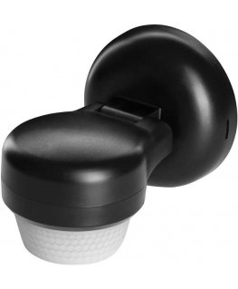 Orno Judesio motion sensor 360°, IP65, 1200W, max range 24m, black