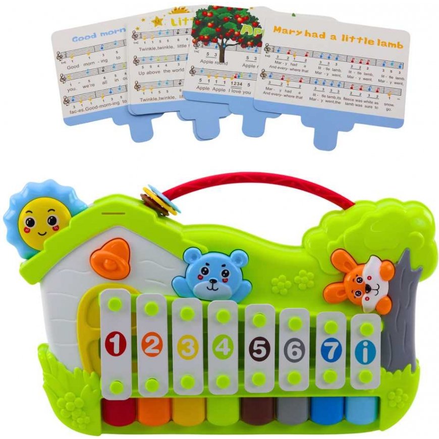 Lean Toys Muzikālais Meža Pianīns 5gab. – 4
