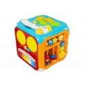 Lean Toys Interaktīvais spēļu kubs ar āmuru, gaismas un skaņas efektiem Lean Toys Interaktīvais spēļu kubs ar āmuru, gaismas un skaņas efektiem