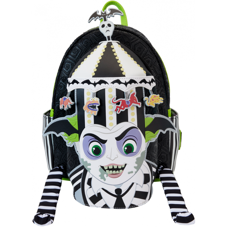 Loungefly Beetlejuice Carousel backpack 26cm