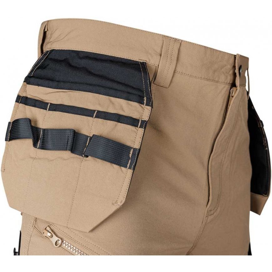 Neo work pants with four-way stretch, Cordura, sand-black, size S – 5