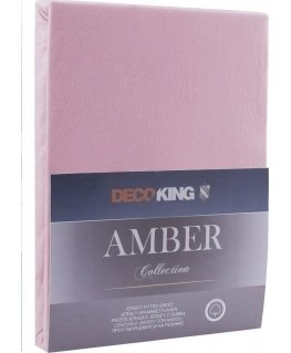 DecoKing VARUSTETTU/AMBER/VANHA LILA/80-90x200+30