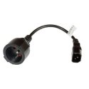OEM Reduction UPS (IEC320-C14) - FR socket (CEE7/5), 30 cm OEM Reduction UPS (IEC320-C14) - FR socket (CEE7/5), 30 cm