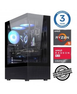 INTOP Ryzen 5 5500 16GB 500SSD M.2 NVME RX580 8GB ei-OS