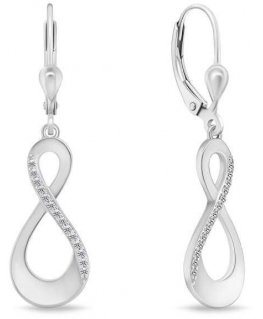 Brilio Silver Brilio Sidabrinis Eleganti auskari ar cirkoniem SILVER022