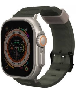 Ādas apyrankē Shokku Apple Watch 49/45/44mm violetā krāsā