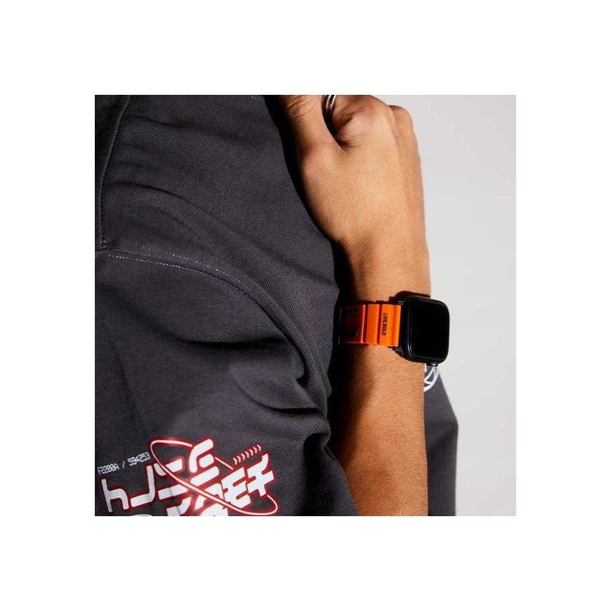 Ādas apyrankē Shokku Apple Watch 49/45/44mm violetā krāsā – 2