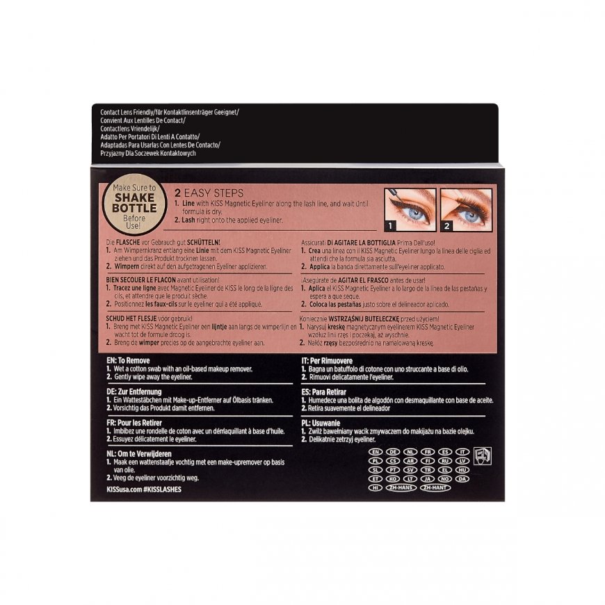 KiSS Magnetic Lashes Черный – 2