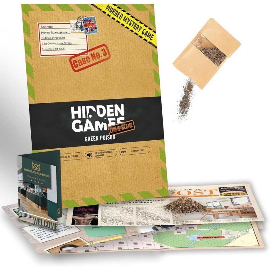 Hidden Industries Hidden Games Crime Scene: Case 3 - Žalias Poison – 2