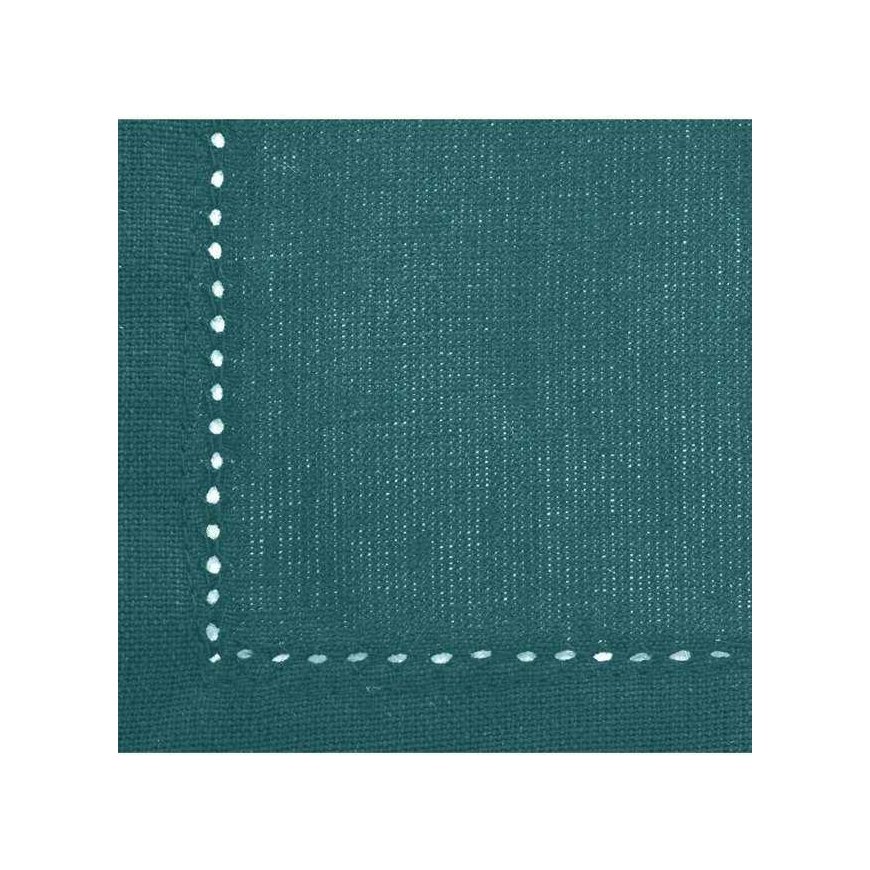 Atmosphera CHAMBRAY Pöytäliina 40 x 40 cm, Vihreä – 3