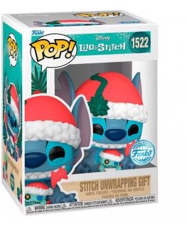 Funko POP figūra Disney Lilo un Stitch - Stitch atver dāvanu
