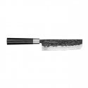 Samura BLACKSMITH Universal Kitchen knife Nakiri 6.6"/168mm from AUS 10 Hammered steel 58 HRC Samura BLACKSMITH Universal Kitchen knife Nakiri 6.6"/168mm from AUS 10 Hammered steel 58 HRC