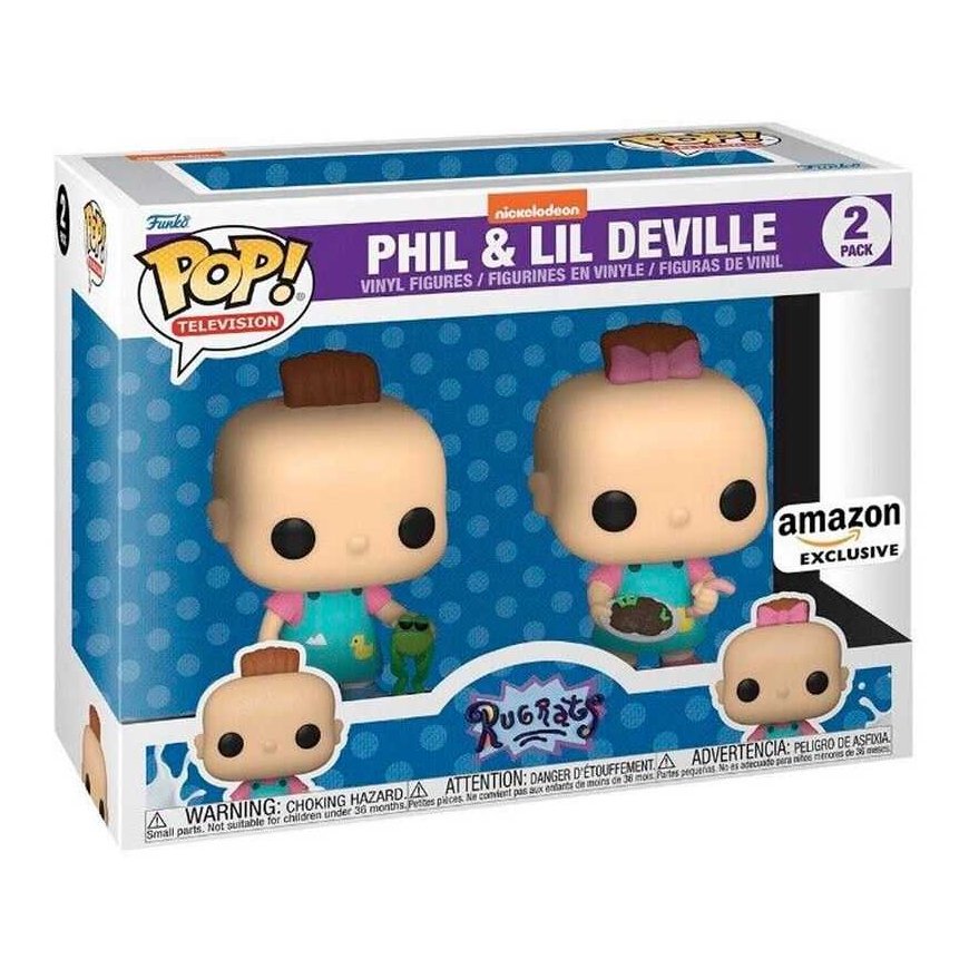 Funko POP pack 2 figures Rugrats Phil & Lil Exclusive