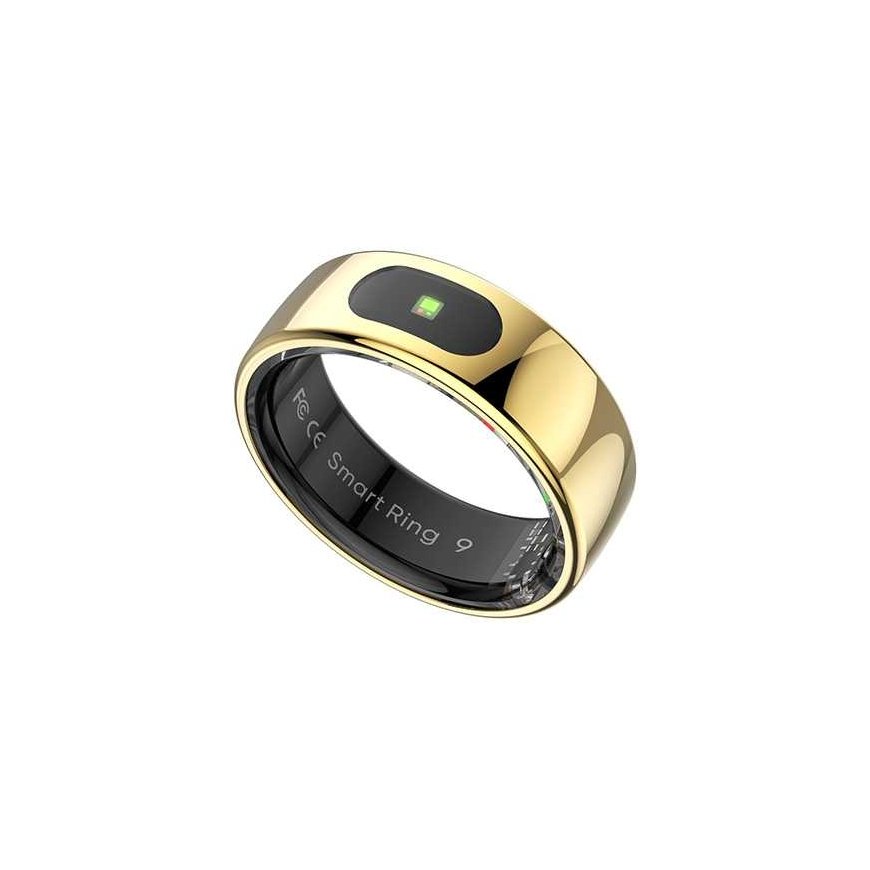 „Smart RING PRO“ kuld, stressi mõõtmine, südame löögisageduse jälgimine, une jälgimine, suurus. 9, Powerton – 3