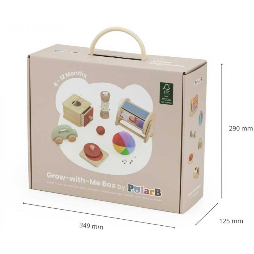 Viga Toys VIGA lavinamoji žaislų dėžutė nuo 6 mėnesių iki 12 mėnesių – 4