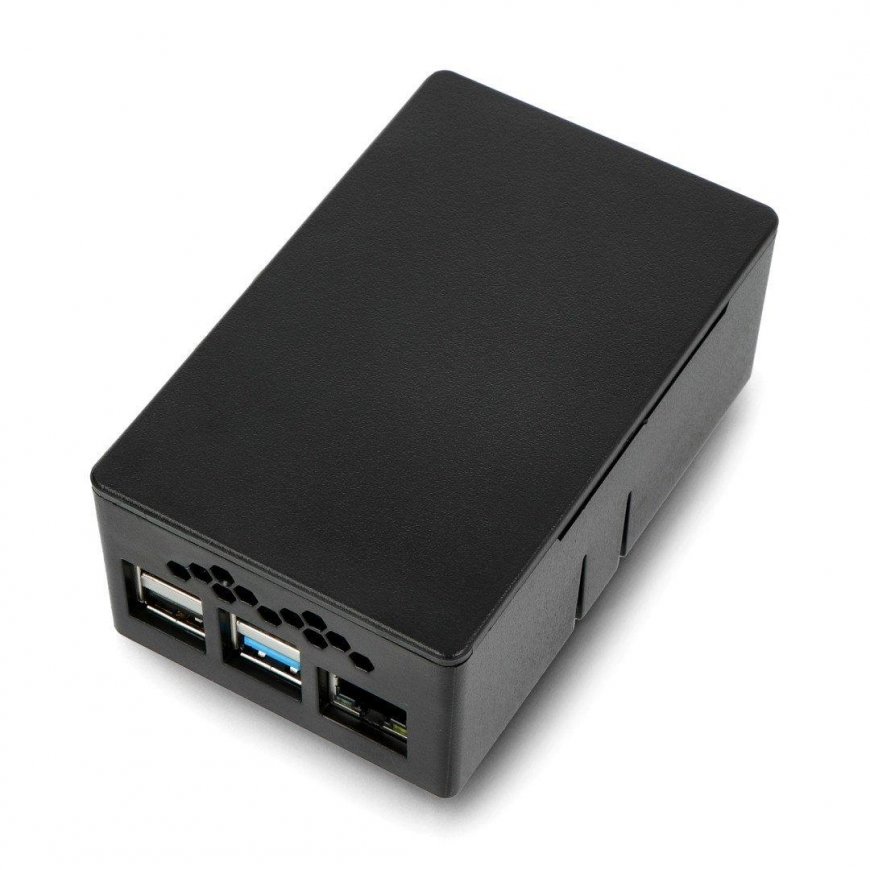 Чехол HighPi Pro предназначен для Raspberry Pi 4B и HiFiBerry - универсальный черный