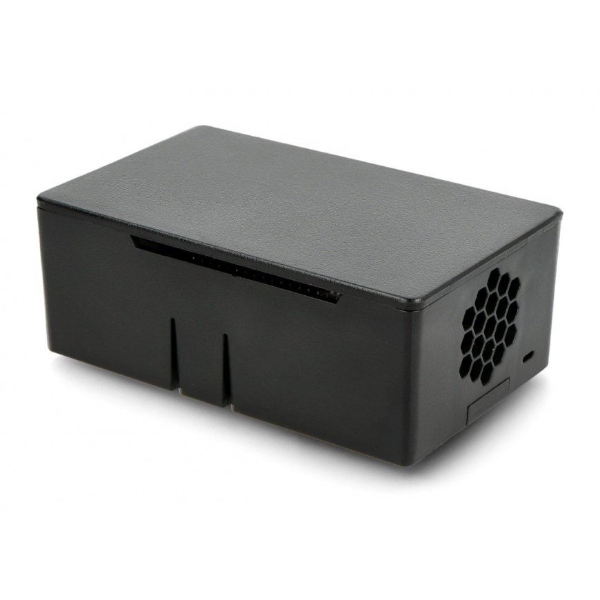 Dēklis HighPi Pro paredzēts Raspberry Pi 4B un HiFiBerry - universāls melns – 3
