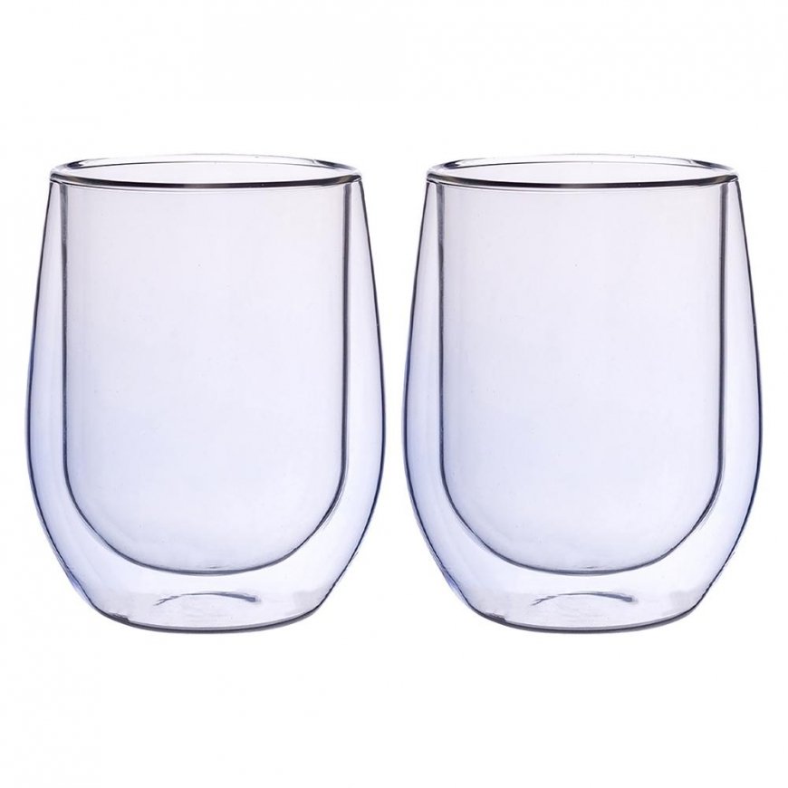 Zila ANDREA KRĀSA kpl. 2 KRĀSU GLĀZES 300ML Zils N/N BZ