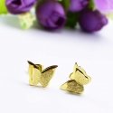 Trolley Plated butterfly earring Metal butterfly KES-048-GOLD Trolley Plated butterfly earring Metal butterfly KES-048-GOLD
