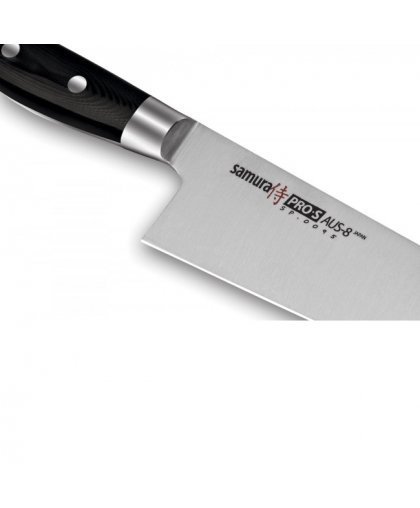Samura PRO-S Kitchen Santoku knife 180mm from AUS 8 Japanese steel 58 HRC – 3