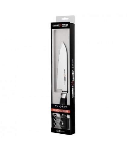 Samura PRO-S Kitchen Santoku knife 180mm from AUS 8 Japanese steel 58 HRC – 5