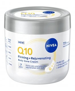 NIVEA Q10 Firming + Rejuvenating Body Zone Cream 400 ml Rasva (aine) Naisten