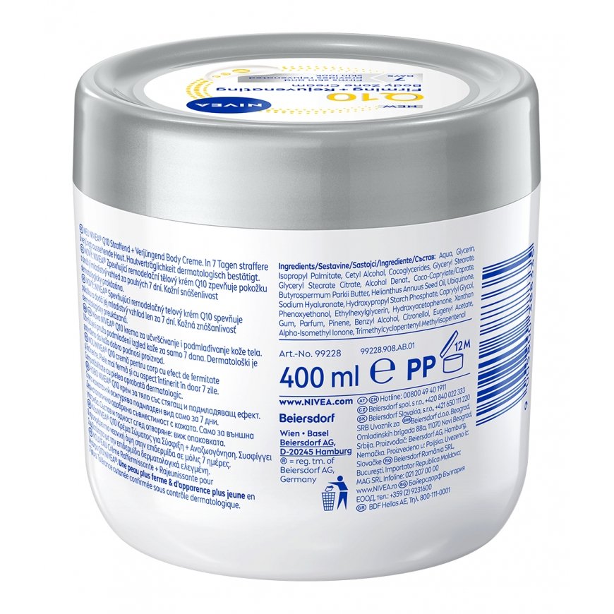 NIVEA Q10 Firming + Rejuvenating Body Zone Cream 400 ml Pasta Naised – 3