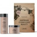 Lakme Teknia ceļojumu komplekts Full Defense: Šampūns, 100 ml + Ārstēšana, 50 ml