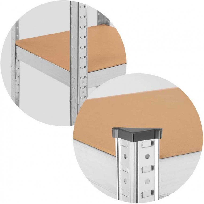 Metal storage shelf 180 x 40 x 40 Humberg 4819 – 5
