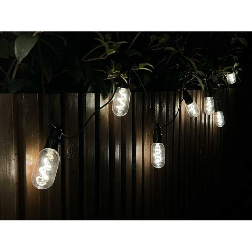 Saska Garden BALLĪTE GĀRĀ GARLAND 12 SPIRĀLES 12LED LEMPUTES 6,3M 230V