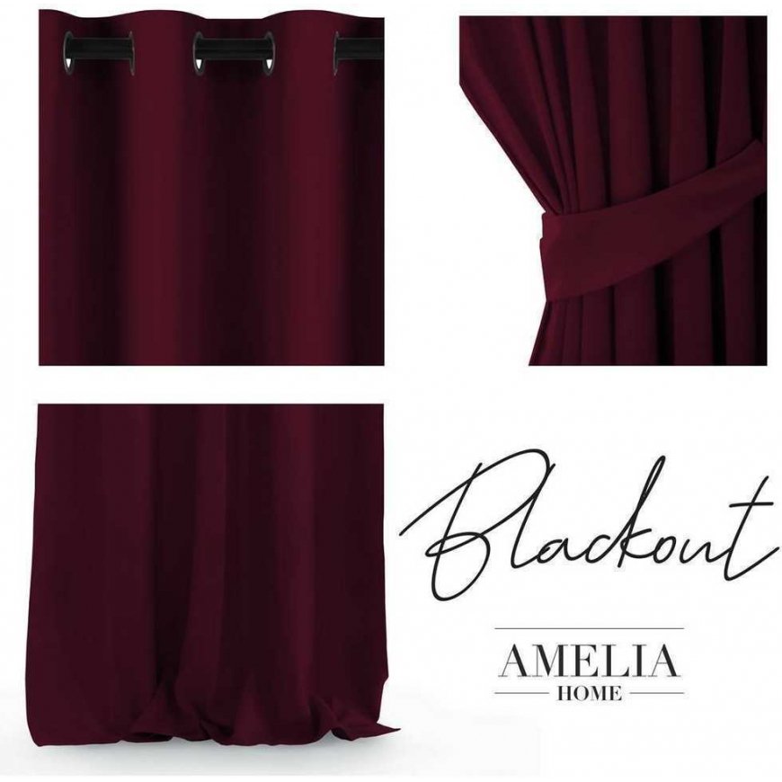 AmeliaHome Naktīte ar gredzeniem AmeliaHome BLACKOUT