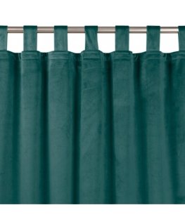 Verho VILA väri merityylinen klassinen 10 cm nauhat sametti 200x175 HOMEDE