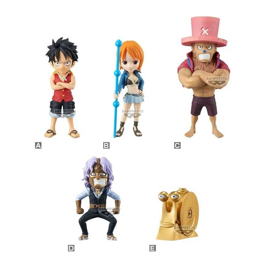 Banpresto One Piece Enies Lobby 01 world collectable assorted figure 7cm