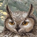 Uab Riolis Cross Stitch Kit "Eagle Owl" 0038 PT Uab Riolis Cross Stitch Kit "Eagle Owl" 0038 PT