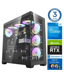 INTOP AQUA i5-14400F 16GB DDR5 1TB SSD M.2 NVME RTX5060 8GB WIN11