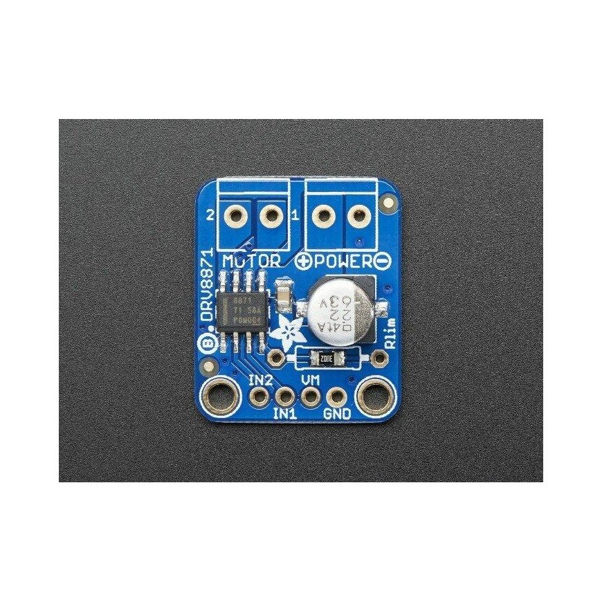 DRV8871 brushed DC motor driver breakout, Adafruit 3190 – 4