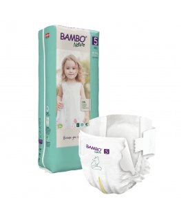 Bambo Nature 1000019265 vienreizlietojamās autiņbiksītes Zēniem/meitenēm 5 44 pcs