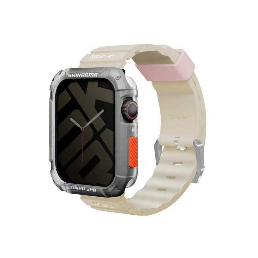 Skinarma ranneke Shokku Apple Watch 45/44/42mm keltainen