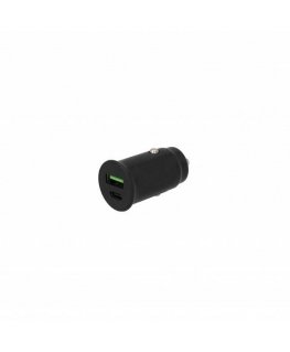 SEEK TOTI 30W Type-C + USB A Auton Nopea Latauslaite, Musta