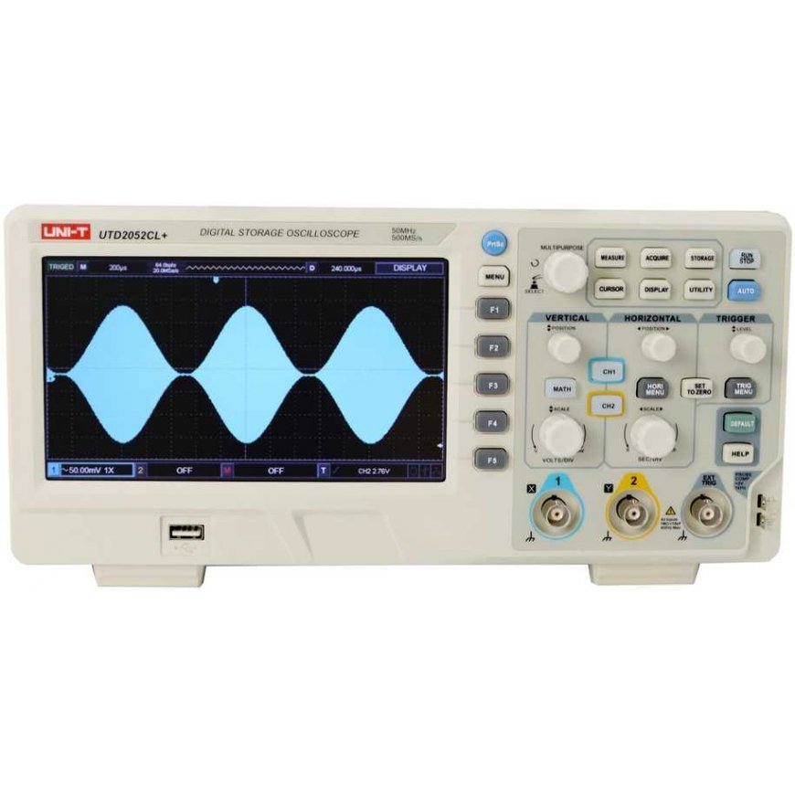 Uni-Trend Osciloskopas 2 kanāli, 50MHz, 500MSa/s