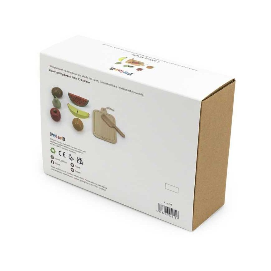 Viga 44211 Cutting Set on Board - Fruits – 5
