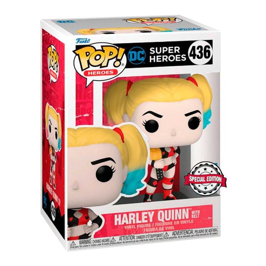 Фигурка Funko POP DC Comics Супергерои Харли Квинн Эксклюзив