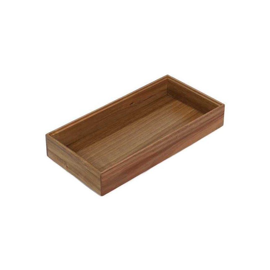 Excellent Houseware Medinis rašomasis staliukas HEDO stalčiui, 30 x 15 x 5 cm – 4