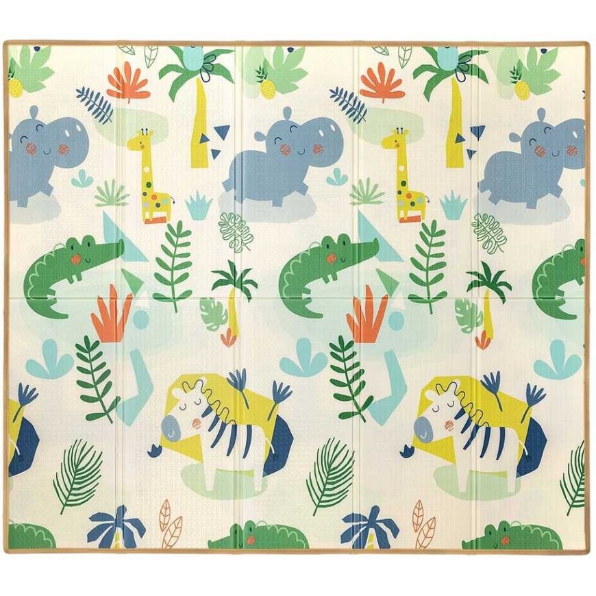 Milly Mally foldable foam mat 'Savanna and Tree T1' – 2