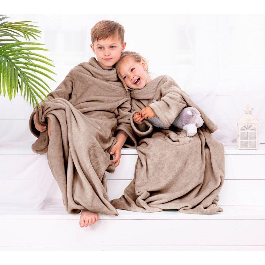 DecoKing BLA / LAZYKIDS / BEIGE / 90x105